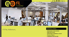 Desktop Screenshot of fil.fr